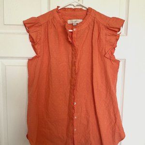 Coral Tank Top Blouse